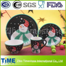 Keramik Porzellan Dinner Set für Weihnachtsdekoration (TS-009)